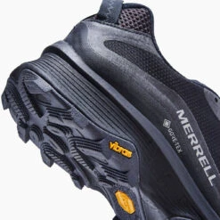 Merrell Men's Moab Speed GoreTEX Hiking Shoe - Black/Asphalt - Regular (D) 15 Merrell Men's Moab Speed GoreTEX Hiking Shoe - Black/Asphalt - Regular (D) -Sports Store MRLM J067083 021621 S21 006