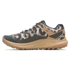 Merrell Women's Antora 3 Trail Running Shoe - Sepia Leopard - Regular (B) -Sports Store MRLW J067552 020722 S23 180
