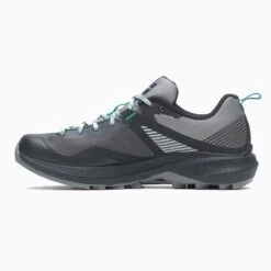 Merrell Women's MQM 3 Trail Running Shoe - Charcoal/Teal- Regular (B) -Sports Store MRLW J135534 032221 S22 180
