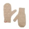 Women's Motley Mittens - Camel