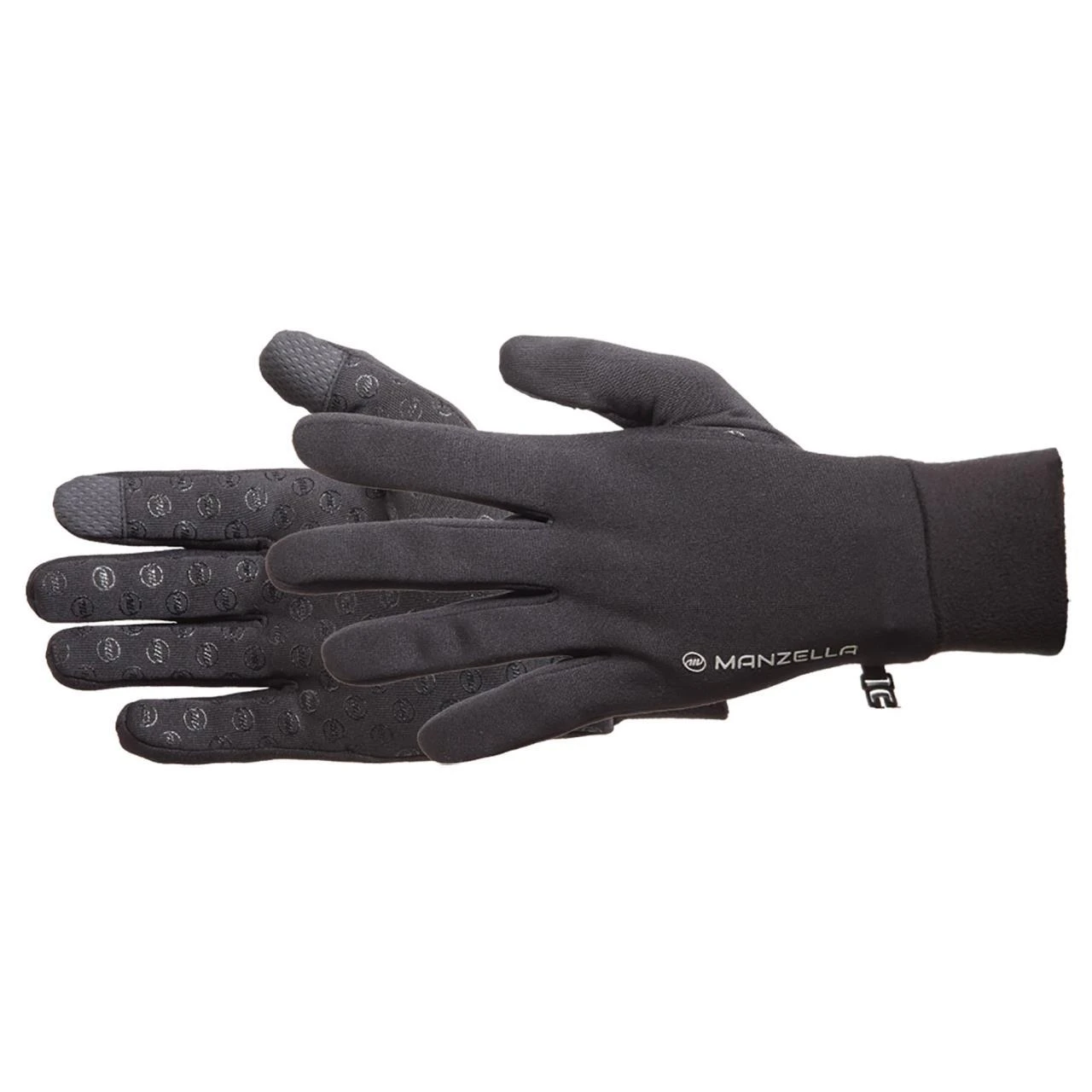 Men's Power Stretch Ultra TouchTip Gloves - Black 3 Men's Power Stretch Ultra TouchTip Gloves - Black