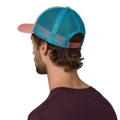 Patagonia Unisex P-6 Logo LoPro Trucker Hat - Grayling Brown -Sports Store POS WBF23 38283 GRBN AXL2