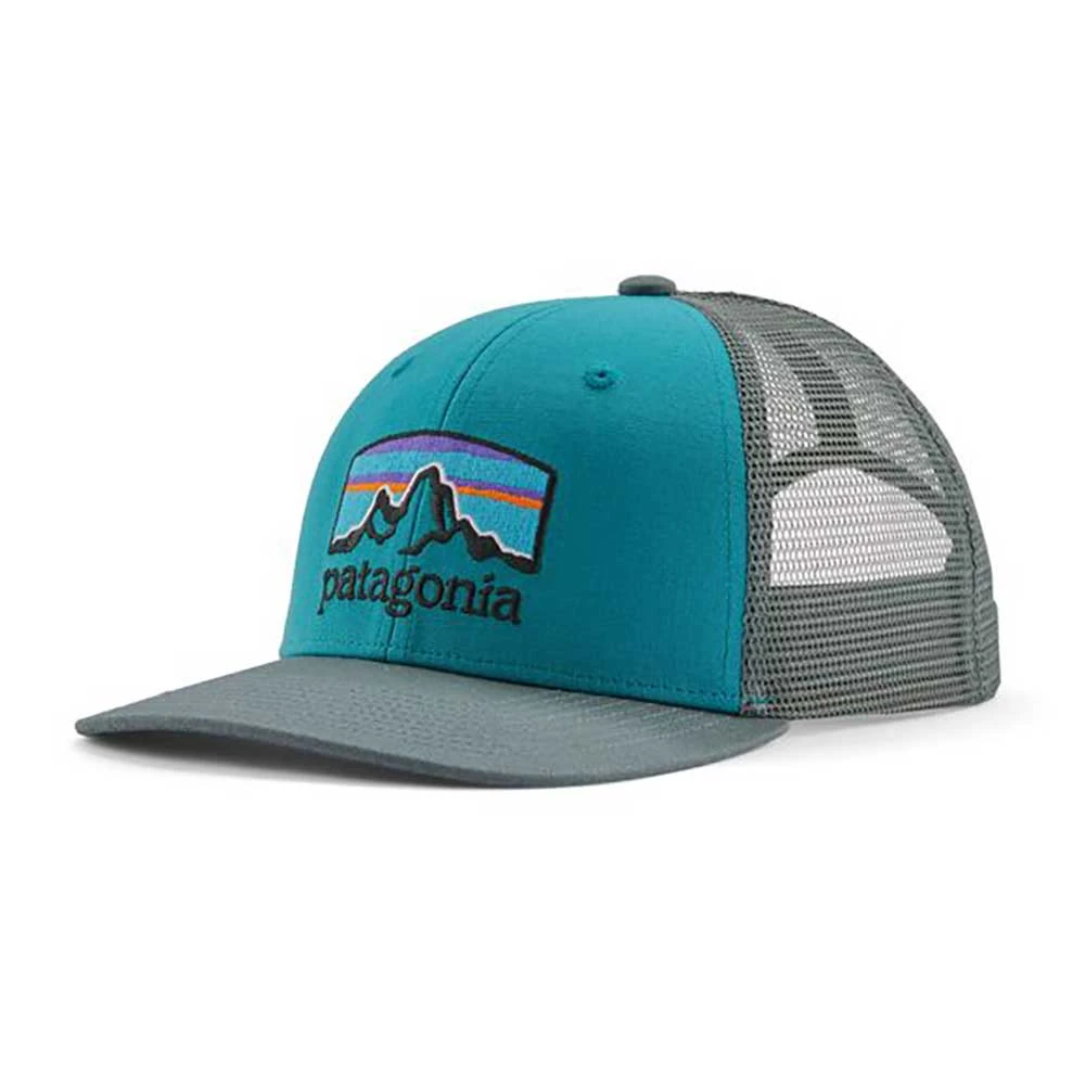 Patagonia Unisex Fitz Roy Horizons Trucker Hat - Belay Blue 3 Patagonia Unisex Fitz Roy Horizons Trucker Hat - Belay Blue