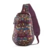 Patagonia Atom Sling 8L - Fitz Roy Patchwork: Night Plum -Sports Store POS WBF23 48262 FPNI