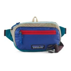 Patagonia Ultralight Black Hole Mini Hip Pack - Patchwork: Belay Blue