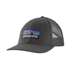 Patagonia Unisex P6 Logo LoPro Trucker Hat - Forge Grey