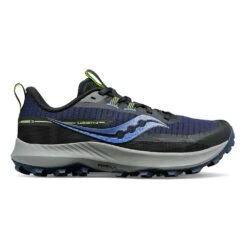 Saucony Women's Peregrine 13 Trail Running Shoe - Night/Fossil - Regular (B)