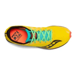 Saucony Women's Kilkenny XC8 Spike - Yellow Mutant- Regular (B) -Sports Store S19068 10 3