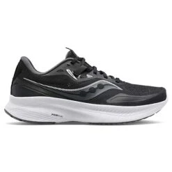 Saucony Men's Guide 15 Running Shoe - Black/White - Regular (D)