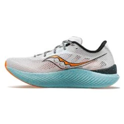 Saucony Men's Endorphin Pro 3 Racing Shoe- Fog/ViZiOrange- Regular (D) -Sports Store S20755 25 2
