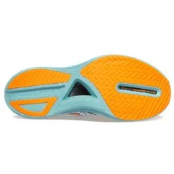 Saucony Men's Endorphin Pro 3 Racing Shoe- Fog/ViZiOrange- Regular (D) -Sports Store S20755 25 4