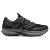 Saucony Men's Ride 15 Tr Gtx Trail Shoe - Black/Charcoal -Sports Store S20799 10 1