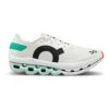 On Running Women's Cloudboom Echo Running Shoe - White/Mint - Regular (B)