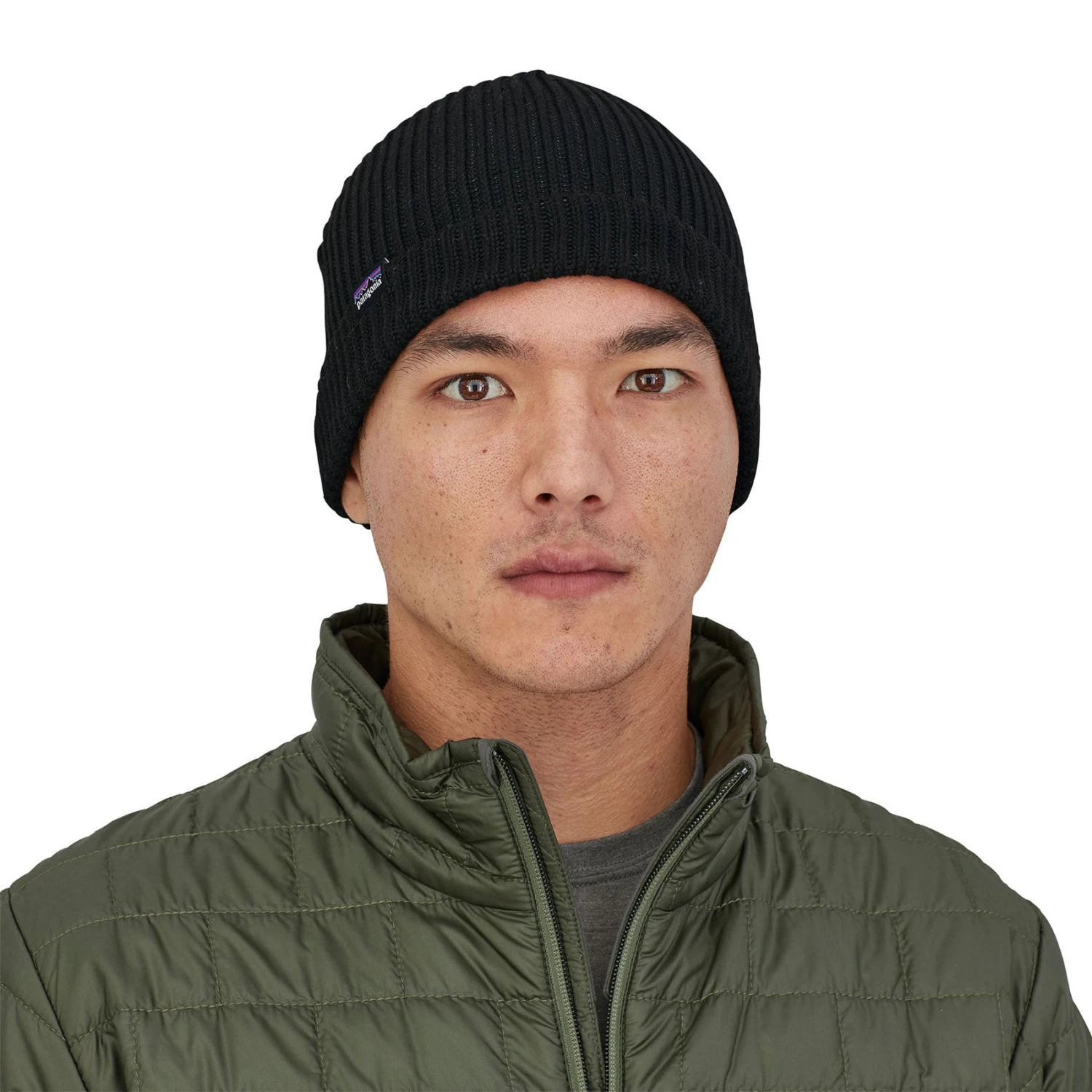 Patagonia Unisex Fishermans Rolled Beanie - Black 3 Patagonia Unisex Fishermans Rolled Beanie - Black