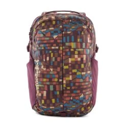Patagonia Refugio Day Pack 26L - Fitz Roy Patchwork: Night Plum