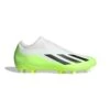ADIDAS Unisex X Crazyfast .3 Laceless FG Soccer Cleat - Cloud White / Core Black / Lucid Lemon- Regular (D) -Sports Store X CRAZYFAST.3 LL FG White HQ4515 01 standard hover