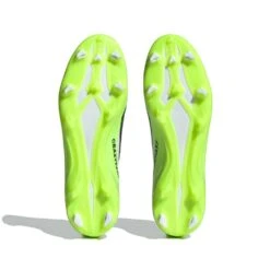 ADIDAS Unisex X Crazyfast .3 FG Cleats- Cloud White / Core Black / Lucid Lemon- Regular (D) -Sports Store X Crazyfast.3 Firm Ground Cleats White HQ4534 03 standard