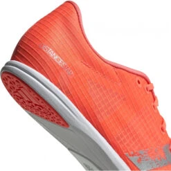 ADIDAS Women's Distancestar Track Spike - Signal Coral/Silver/White- Regular (B) -Sports Store adidas distancestar spikes ee4671 details 2 1FW4871
