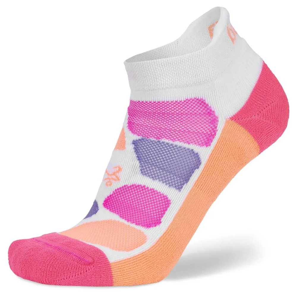 Balega Women's Enduro No Show Tab - Pink Retro 4 Balega Women's Enduro No Show Tab - Pink Retro - Image 2