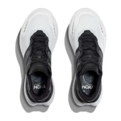 Hoka Unisex Transport X Running Shoe - Black/White- Regular (D) -Sports Store hoka transport x 1