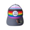 Run With Pride Striped Running Trucker - Multi -Sports Store image1 1d616431 a735 41be 9f96 dedabd65fc1e